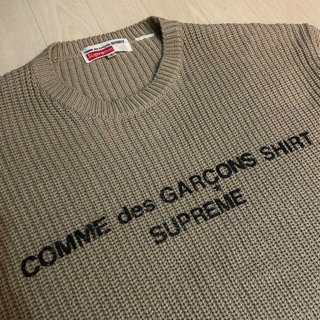 Supreme(シュプリーム)のsupreme comme des garcons sweater セーター メンズのトップス(ニット/セーター)の商品写真