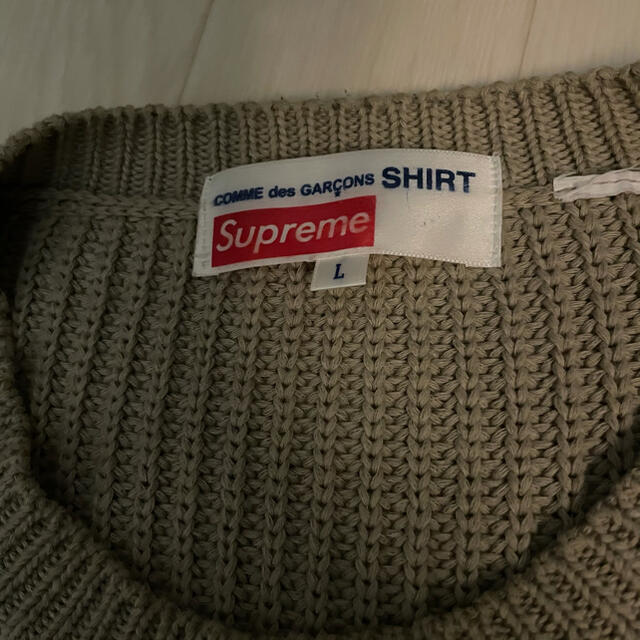 Supreme(シュプリーム)のsupreme comme des garcons sweater セーター メンズのトップス(ニット/セーター)の商品写真