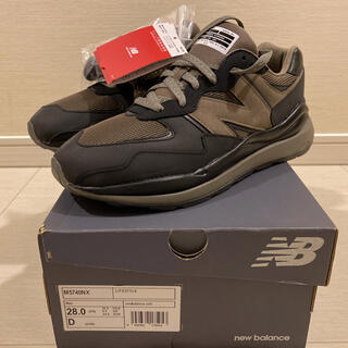 エヌハリウッド(N.HOOLYWOOD)の新品NEW BALANCE M5740 NX × N.HOOLYWOOD(スニーカー)