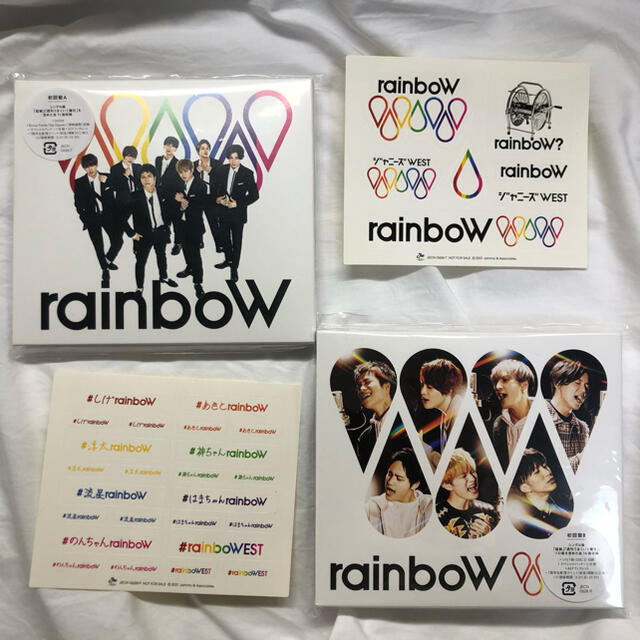 rainboW ジャニーズWEST 初回A 初回B セット