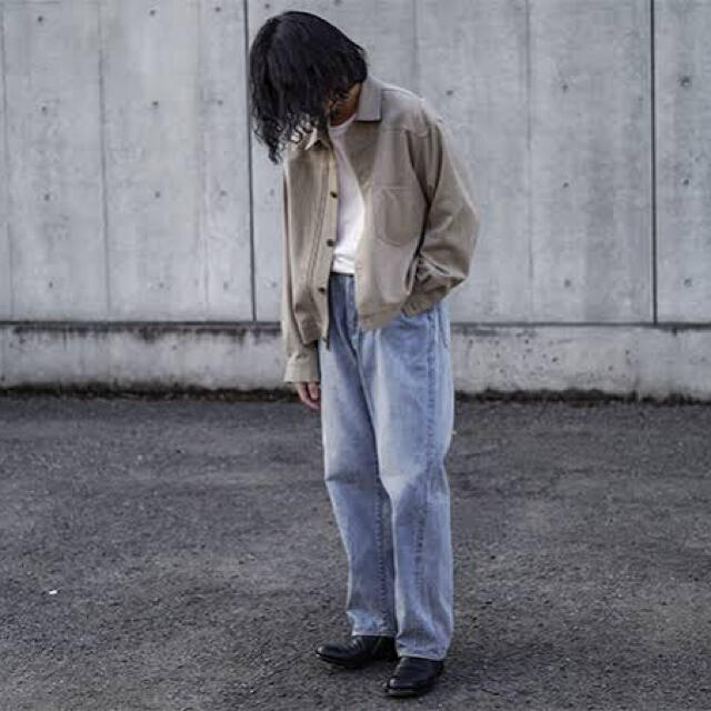 希少 23ss Comoli ブリーチデニム サイズ0-