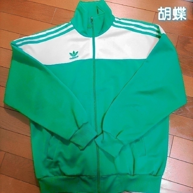 adidas(アディダス)のadidas／アディダス◆ジャージ◆Lサイズ相当◆トレフォイル／三つ葉 メンズのトップス(ジャージ)の商品写真