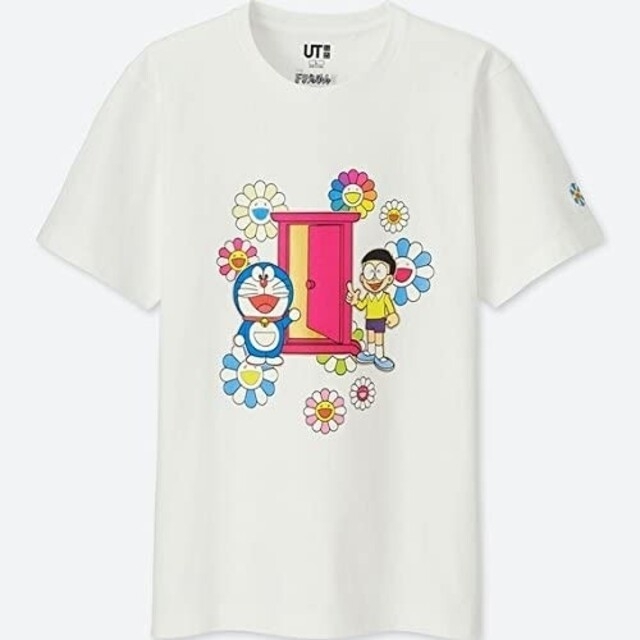 ユニクロ村上隆コラボ・ドラえもん Tシャツ Mサイズ(半袖) | フリマアプリ ラクマ