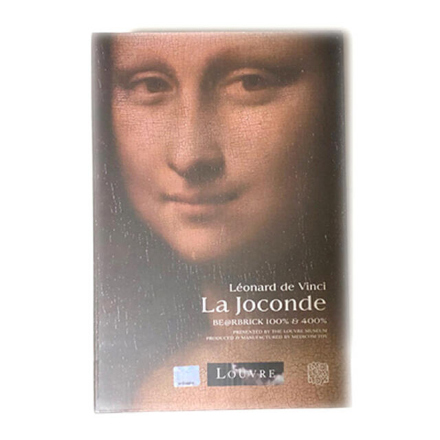 MEDICOM TOY(メディコムトイ)のレオナルド・ダ・ヴィンチ Mona Lisa 100% & 400% ベアセット エンタメ/ホビーのフィギュア(その他)の商品写真