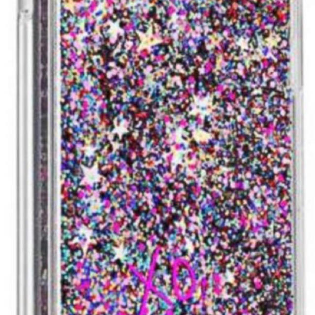 Victoria's Secret(ヴィクトリアズシークレット)のヴィクシー iPhone 6/6S ケース スター レインボー グリッター スマホ/家電/カメラのスマホアクセサリー(iPhoneケース)の商品写真