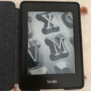 Kindle PaperWhite 第5世代　WiFiモデル　ケース付き(電子ブックリーダー)