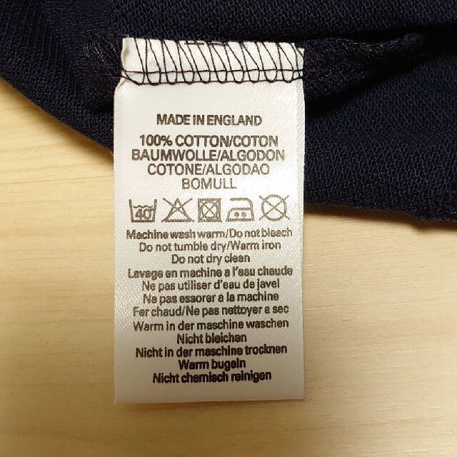 旧ロゴ　レア　新品未使用　バーバリーズ　メンズ　ポロシャツ　半袖　ネイビー 2
