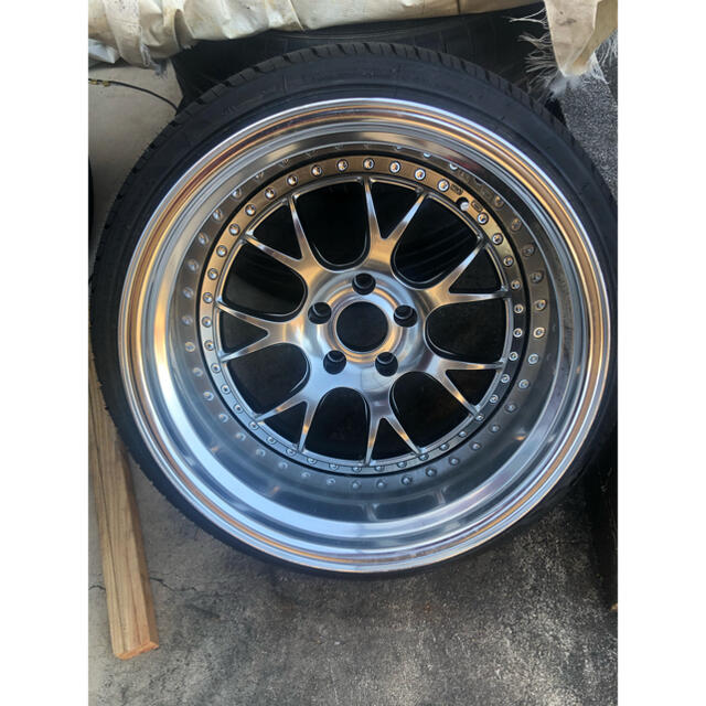 春早割 SSR MS3 18インチ 11.5J -52 2本 深リム タイヤ・ホイール