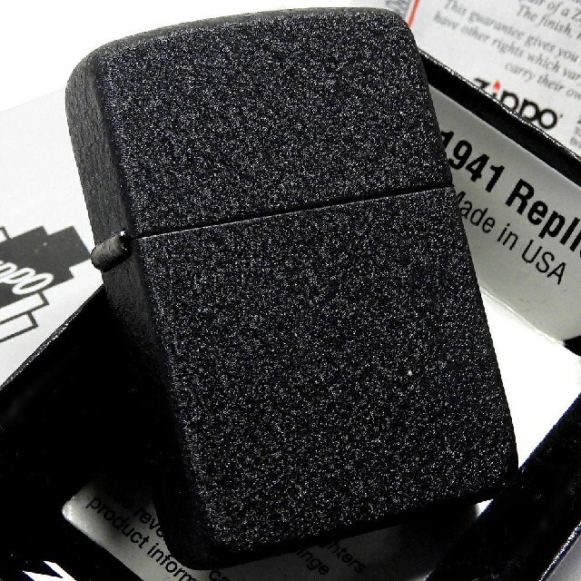ZIPPO - (送料込み)ZIPPO/1941復刻/ブラッククラックル◇新品◇ジッポ