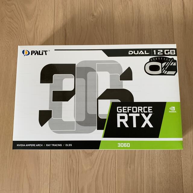 【新品】Palit GeForce RTX 3060 Dual OC 12GB