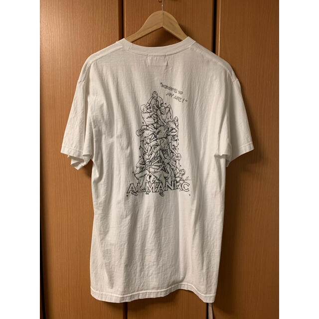 STUSSY(ステューシー)のAlmaniac stay home プリント　Tシャツ　タトゥーアーティスト メンズのトップス(Tシャツ/カットソー(半袖/袖なし))の商品写真