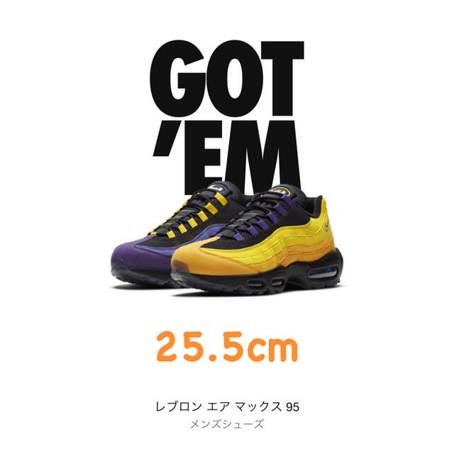 NIKE AIR MAX 95 NRG LEBRON/LAKERS