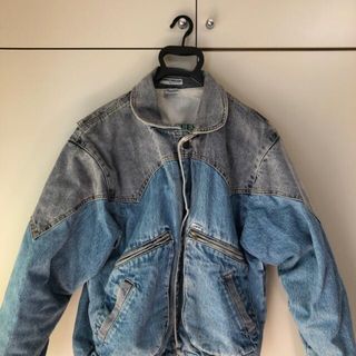 ゲス(GUESS)のGUESS 80s  マーティ・ デニム ジャケット(Gジャン/デニムジャケット)