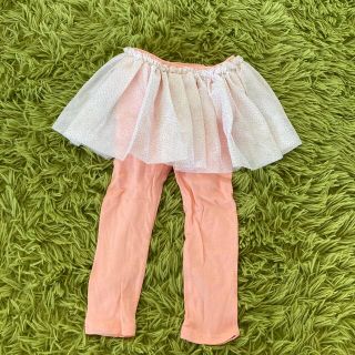 プチバトー(PETIT BATEAU)のプチバトー♡チュール付きレギンス24M(パンツ/スパッツ)