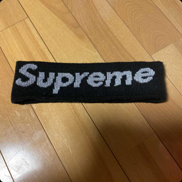 supreme ニューエラー　ヘアバンド　黒