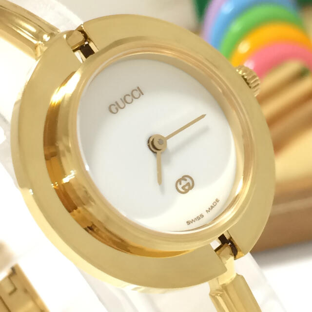 Gucci(グッチ)の2.美品 グッチ GUCCI 時計 チェンジベゼル レディースのファッション小物(腕時計)の商品写真