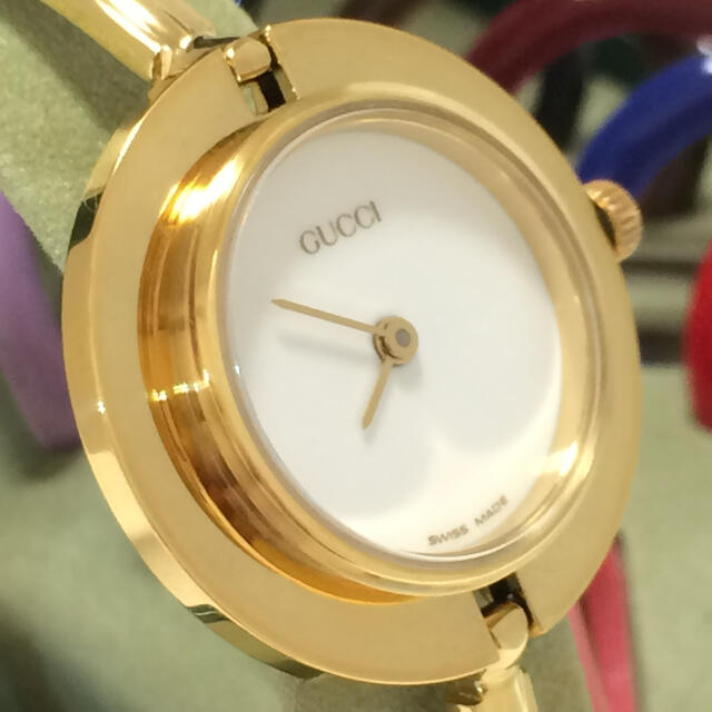 Gucci(グッチ)の3.新品同様 グッチ GUCCI 時計 チェンジベゼル レディースのファッション小物(腕時計)の商品写真