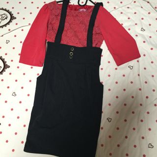 レディメイド(LADY MADE)のレディメイド♡オーバースカート♡ゆんころ(ひざ丈スカート)