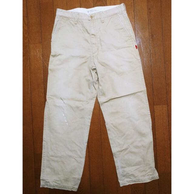 09aw WTAPS KHAKI ペンキ加工チノパン S