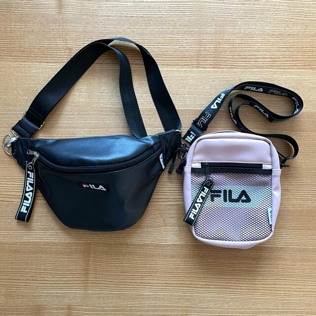 FILA FILA バック 2点セット◎ボディバック ウエストポーチ ショルダーバックの通販 by さっちょ's shop｜フィラならラクマ