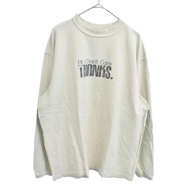 620センチ表記サイズVETEMENTS ヴェトモン 長袖Tシャツ