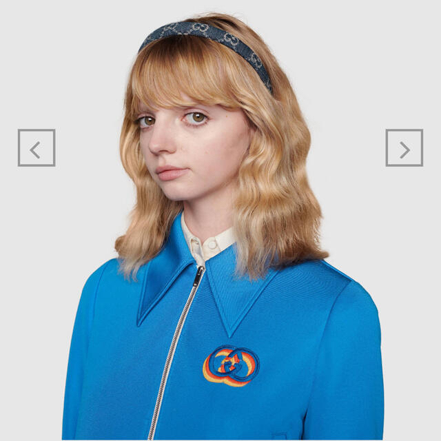 Gucci - グッチ ウォッシュドデニムヘアバンド の通販 by xxx|グッチ