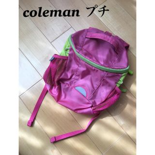 コールマン(Coleman)のcoleman コールマン　プチ　ベビー　リュック　ピンク　(リュックサック)