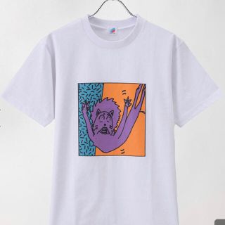 イオン(AEON)のTシャツ　アメトーク　絵心ない芸人　せいや　火の輪をくぐるライオン(Tシャツ/カットソー(半袖/袖なし))