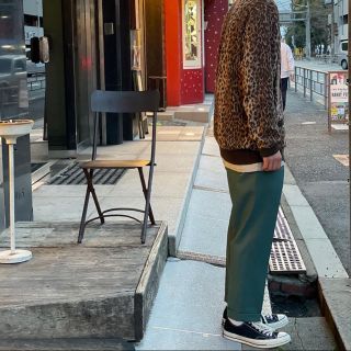 柔らかい ワコマリア pleated trousers type2 ダークブラウン - 通販