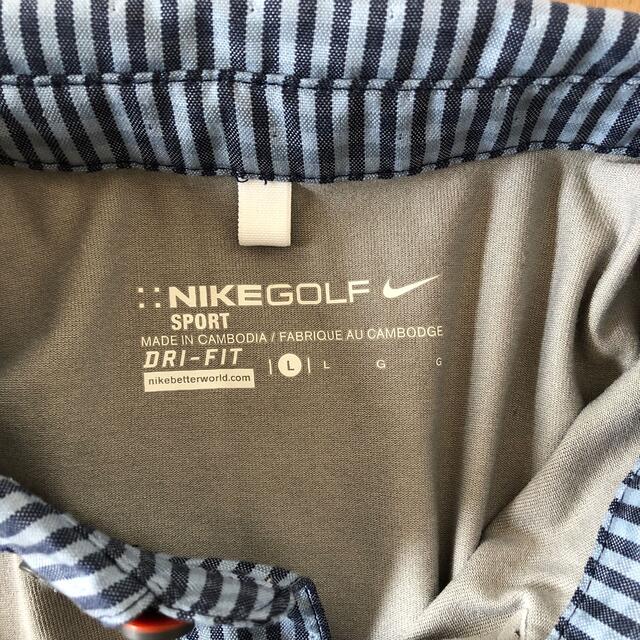 NIKE(ナイキ)のNIKE GOLF ポロシャツ L スポーツ/アウトドアのゴルフ(ウエア)の商品写真