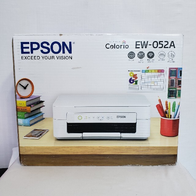 EPSON EW-052A カラリオ プリンター インク欠品EPSON