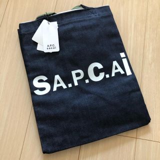 サカイ(sacai)のsacai A.P.C リバーシブルトートバック 新品未使用(トートバッグ)