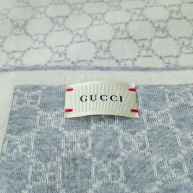 Gucci(グッチ)のグッチ ブランケット 84×84cm美品  - キッズ/ベビー/マタニティのこども用ファッション小物(おくるみ/ブランケット)の商品写真