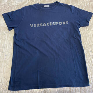 ヴェルサーチ(VERSACE)のベルサーチスポーツ　Tシャツ　ネイビー(Tシャツ(半袖/袖なし))