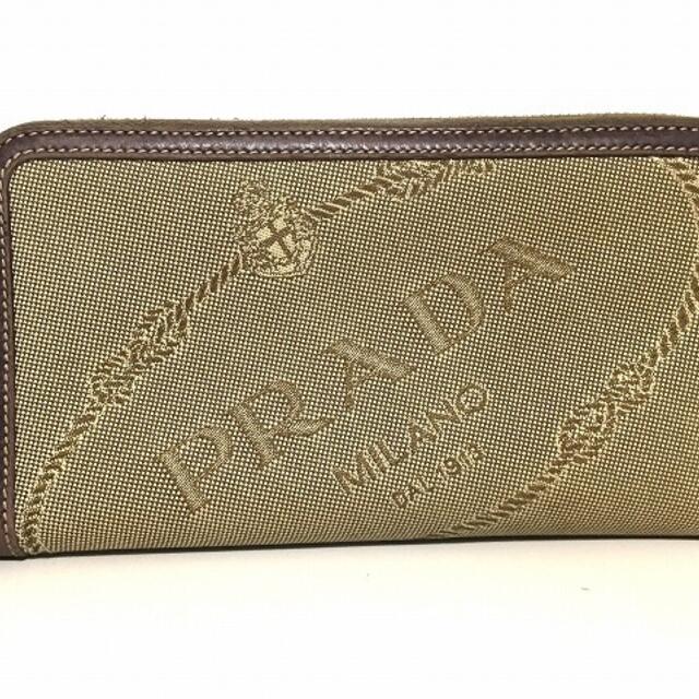 店舗在庫をネットで PRADA(プラダ) 長財布 ロゴジャガード | www