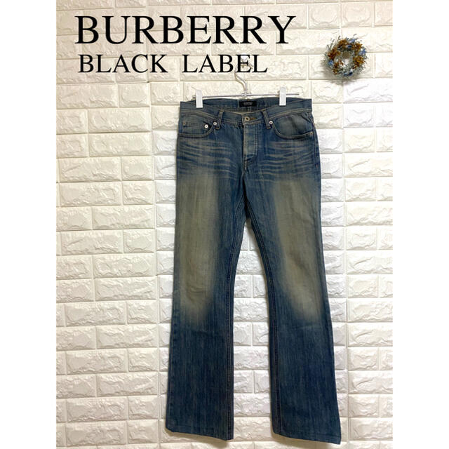 BURBERRY BLACK LABEL(バーバリーブラックレーベル)のBURBERRY BLACK LABEL バーバリー デニム ジーンズ メンズのパンツ(デニム/ジーンズ)の商品写真