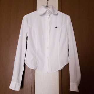 ヴィヴィアンウエストウッド(Vivienne Westwood)の[ピンクタグ]ヴィンテージ高襟ブラウス(シャツ/ブラウス(長袖/七分))