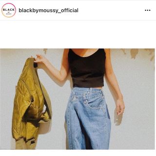 ブラックバイマウジー(BLACK by moussy)の【専用:るりまま様】BLACK BY MOUSSY リメイクjeans レア(デニム/ジーンズ)