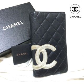 シャネル(CHANEL)の【正規品】シャネル❤️長財布✨カンボン✨CHANEL❤️ココマーク✨長財布(財布)