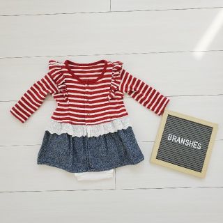 ブランシェス(Branshes)のBRANSHES ロンパース(ワンピース)