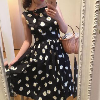 kate spade デイジー柄 ワンピース