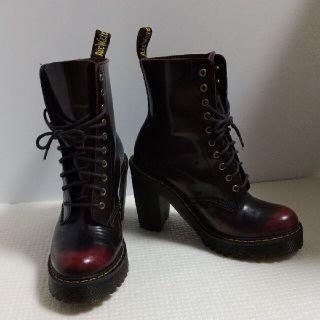 ドクターマーチン(Dr.Martens)のドクターマーチン　KENDRA　10ホール　ヒールアンクルブーツ(ブーツ)