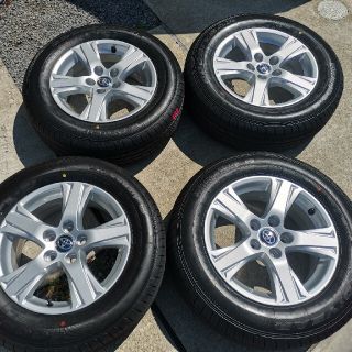 グッドイヤー(Goodyear)の215/65R16　アルファード新車外し(タイヤ・ホイールセット)