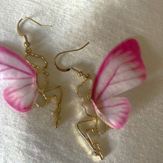 トゥアリス(To Alice)の♥ Vintage rétro Fantasy Butterfly Pierce(ピアス)