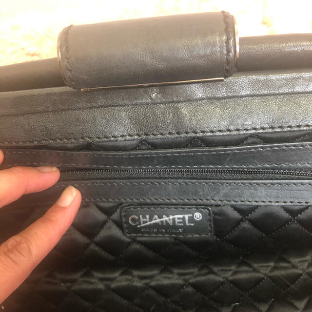 CHANEL(シャネル)のシャネル　Chanel ハンドバッグ　ショルダーバッグ　ブラック レディースのバッグ(ハンドバッグ)の商品写真