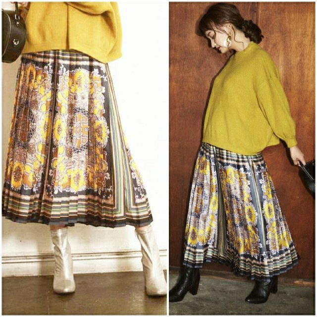 DOUBLE STANDARD CLOTHING(ダブルスタンダードクロージング)のエクランスカートSNIDELミラオーウェンFRAY I.DセルフォードZARAG レディースのスカート(ひざ丈スカート)の商品写真