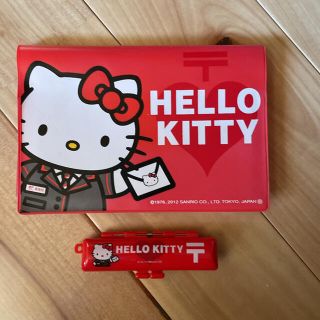 ハローキティ(ハローキティ)の通帳ケース　印鑑ケース　キティちゃん(印鑑/スタンプ/朱肉)