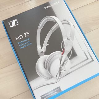 新品 限定完売 SENNHEISER ヘッドホン HD 25 WHITE