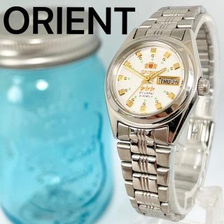 オリエント(ORIENT)の56 ORIENT オリエント時計　レディース腕時計　自動巻き　ヴィンテージ品(腕時計)