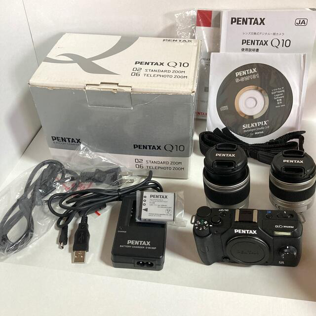 PENTAX(ペンタックス)の【期間限定セール】PENTAX Q10 ダブルレンズキット　 スマホ/家電/カメラのカメラ(デジタル一眼)の商品写真